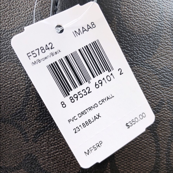 Gaby’sBags👜💕- Coach Large purse Brown Black - Picture 5 of 8